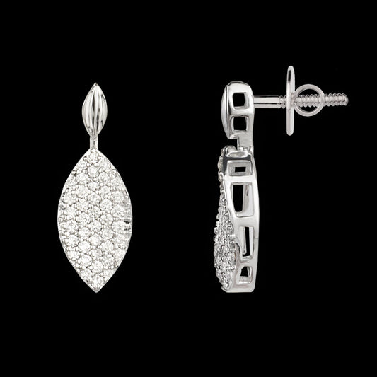14K White Gold Diamond Jewellery - 0.53ct VVS-VS-GH