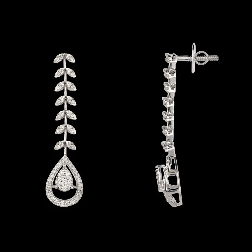 14K White Gold Diamond Jewellery - 1.22ct VVS-VS-GH