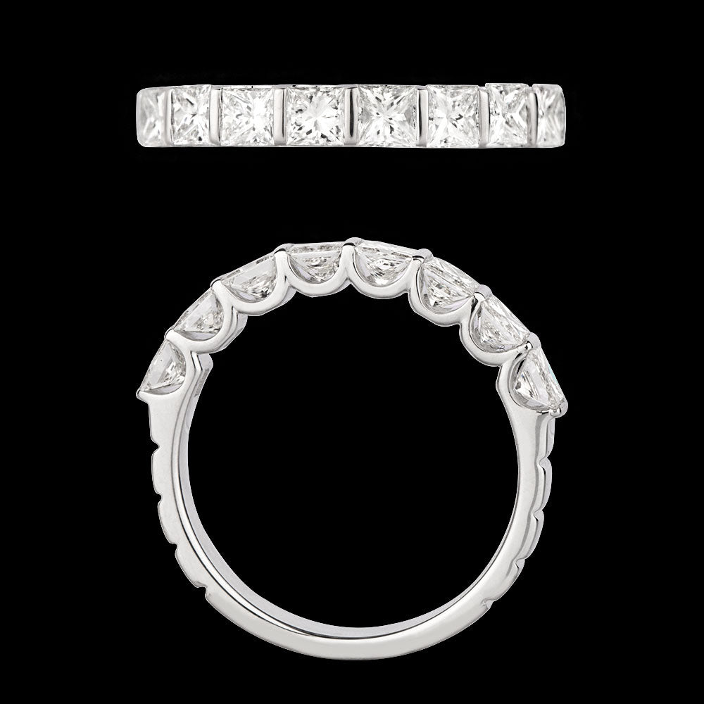 18K White Gold Diamond Ring - 1.23ct VVS-VS-IJ