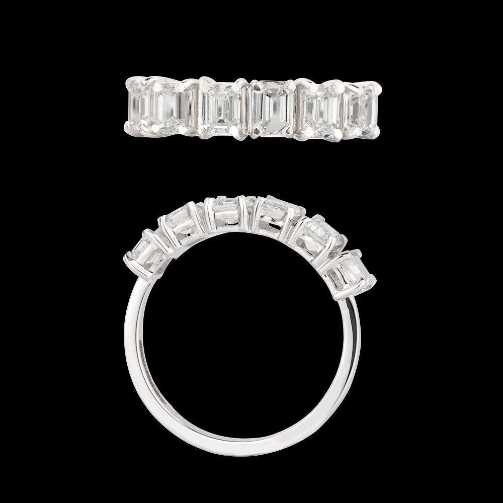 18K White Gold Diamond Ring - 1.54ct VS-SI-GH