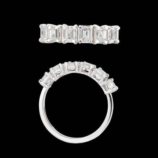 18K White Gold Diamond Ring - 1.54ct VS-SI-GH