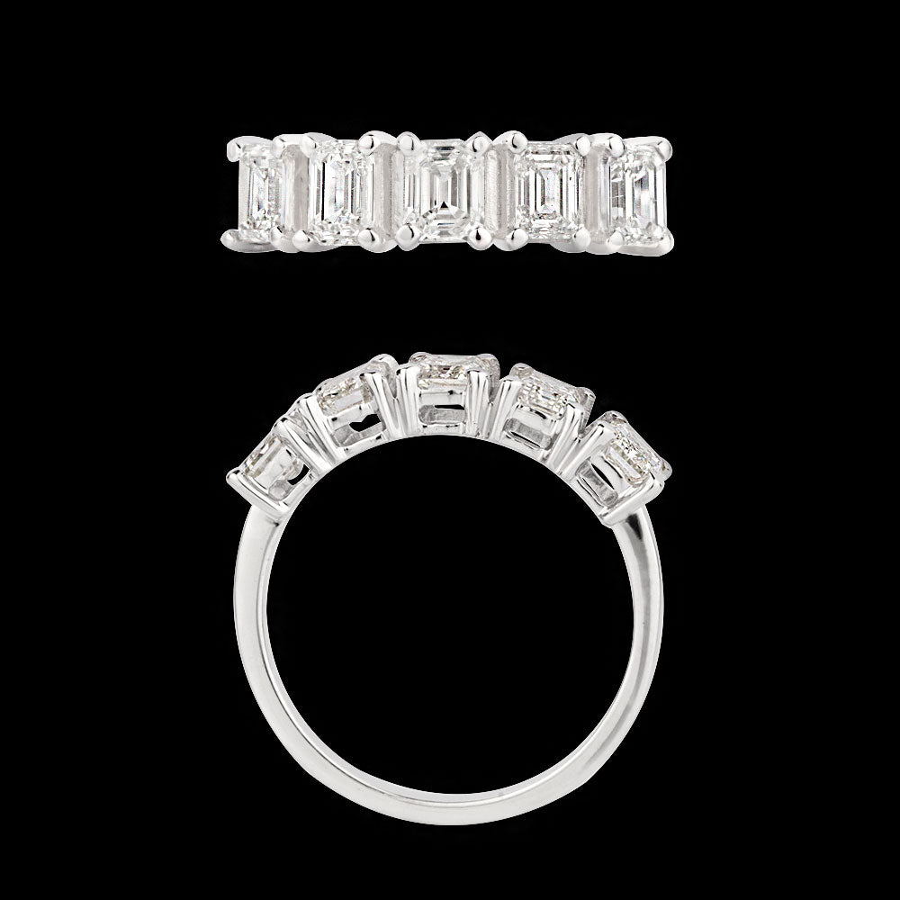 18K White Gold Diamond Ring - 1.393ct VS-SI-HI