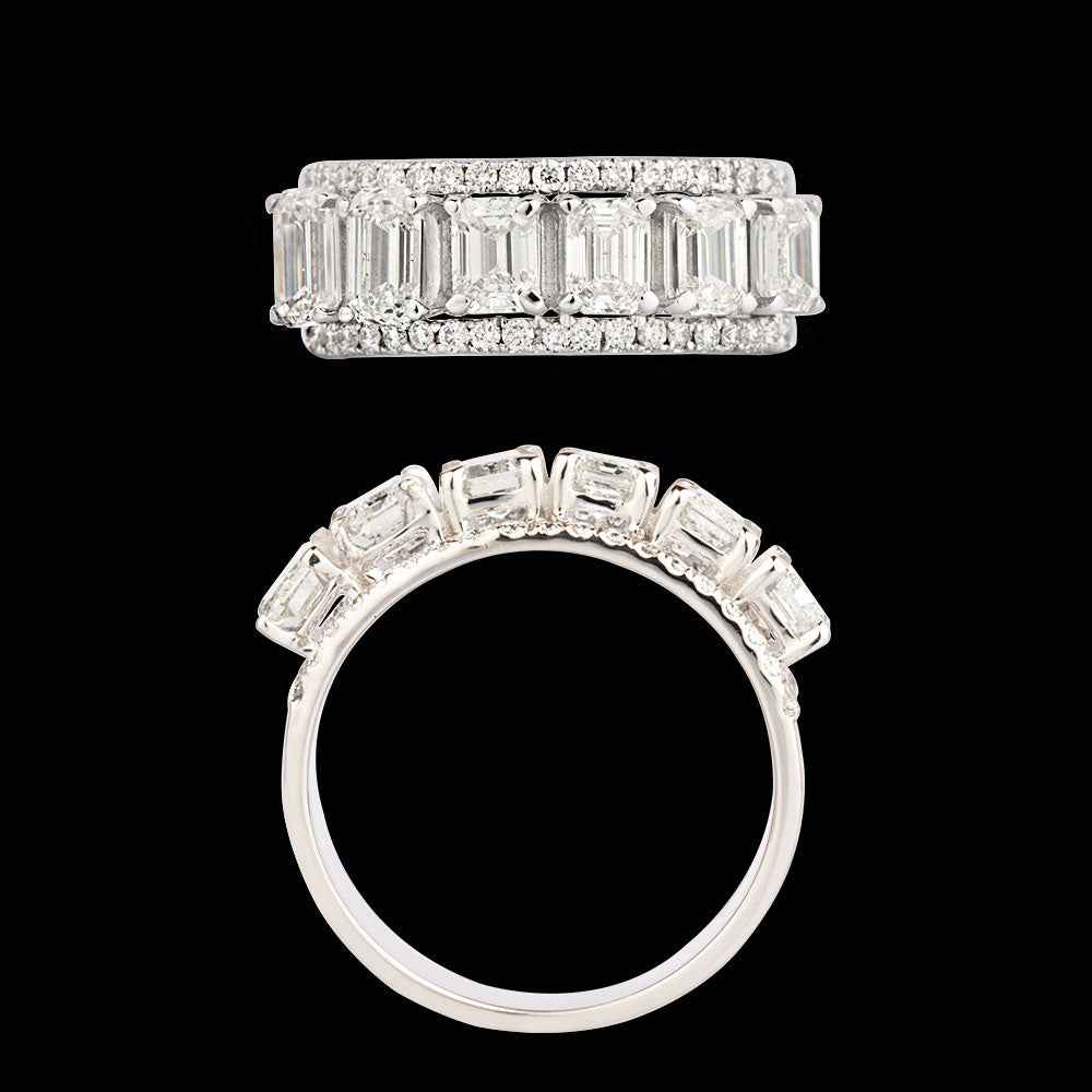 18K White Gold Diamond Ring - 2.398ct SI-JK