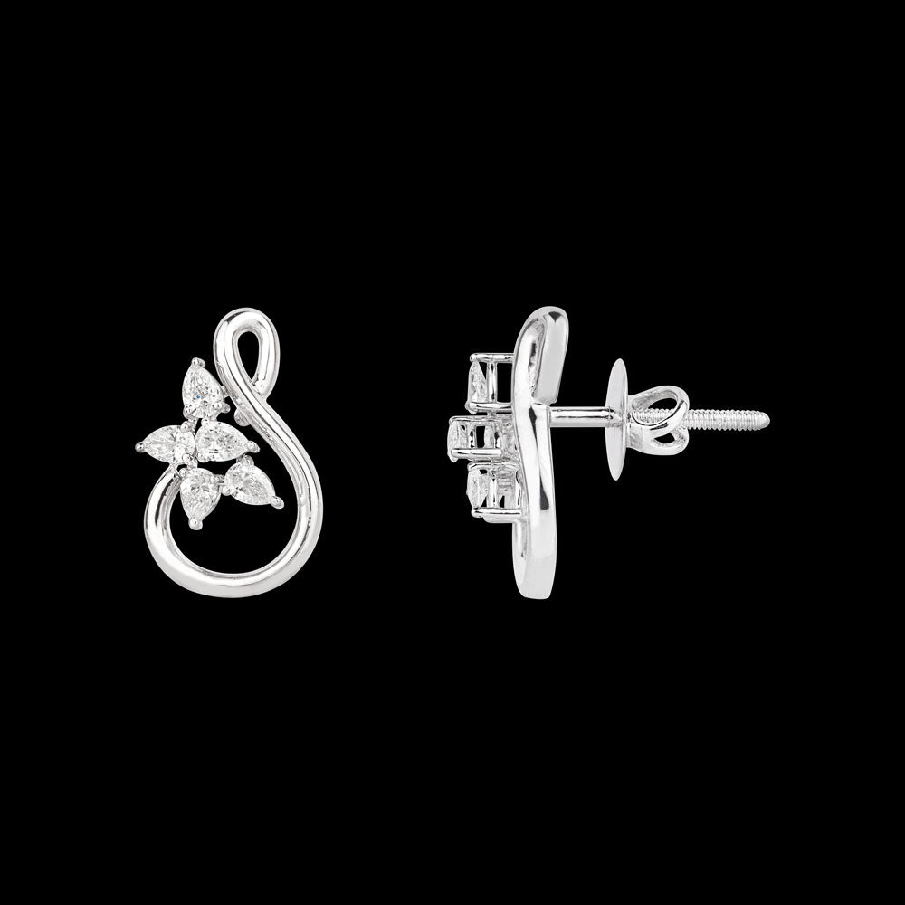 18K White Gold Diamond Jewellery - 0.54ct VS-SI-EF