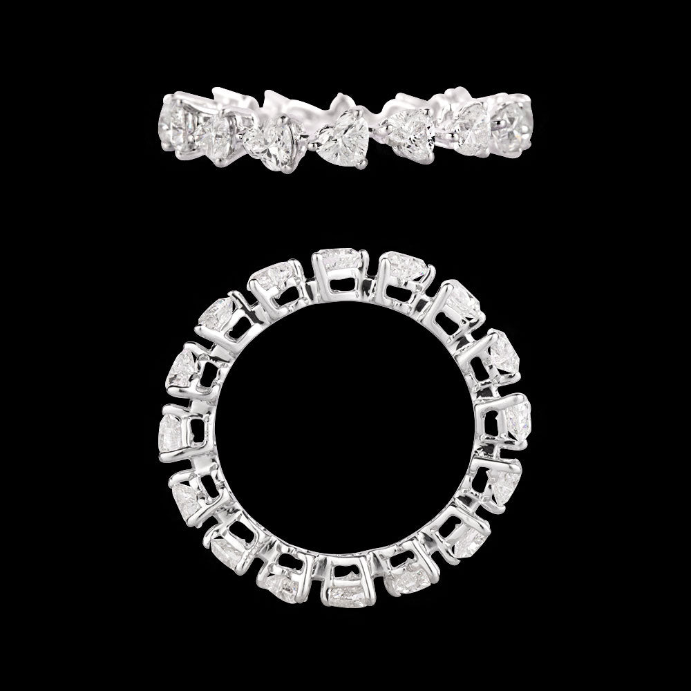 18K White Gold Diamond Ring - 2.25ct VVS-FG