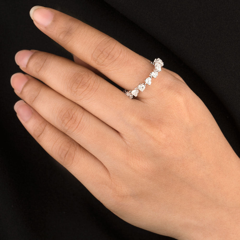 18K White Gold Diamond Ring - 2.25ct VVS-FG