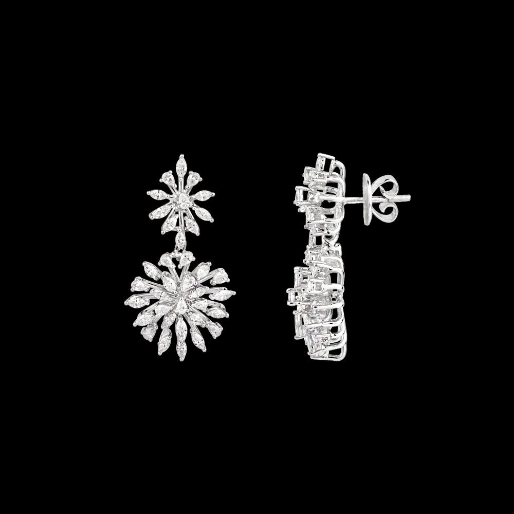 18K White Gold Diamond Jewellery - 2.03ct VVS-EF
