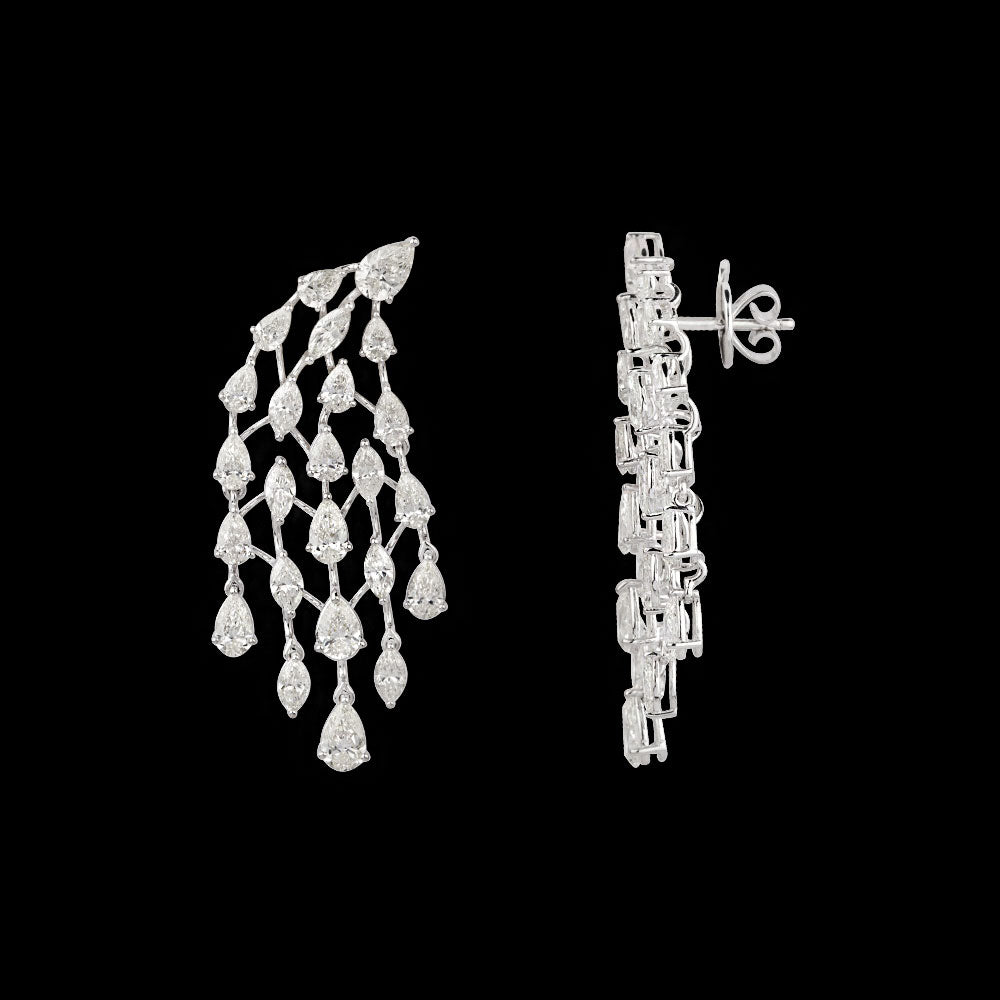 18K White Gold Diamond Jewellery - 11.86ct VVS-VS-IJ