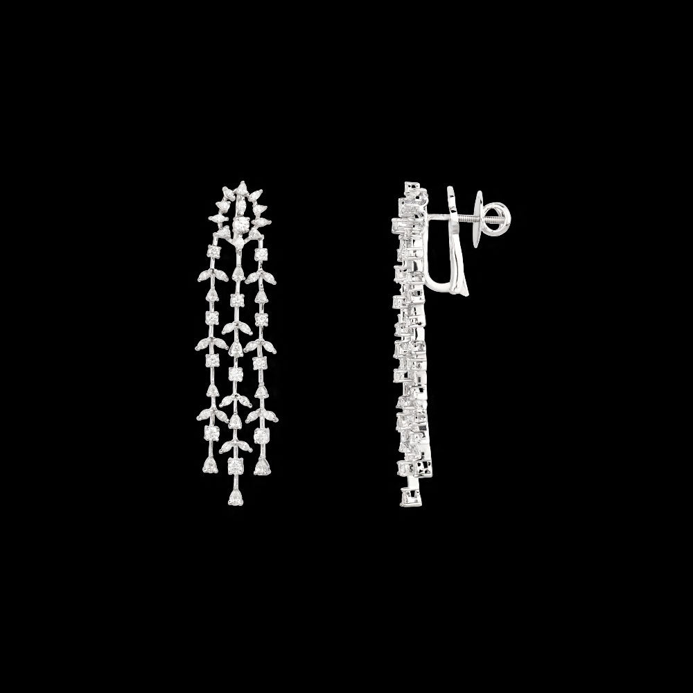 18K White Gold Diamond Pendant - 2.254ct VVS-EF