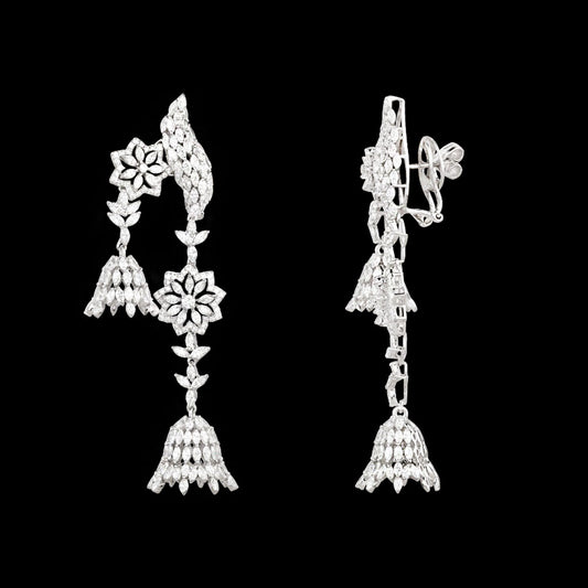 18K White Gold Diamond Jewellery - 11.4ct VVS-EF