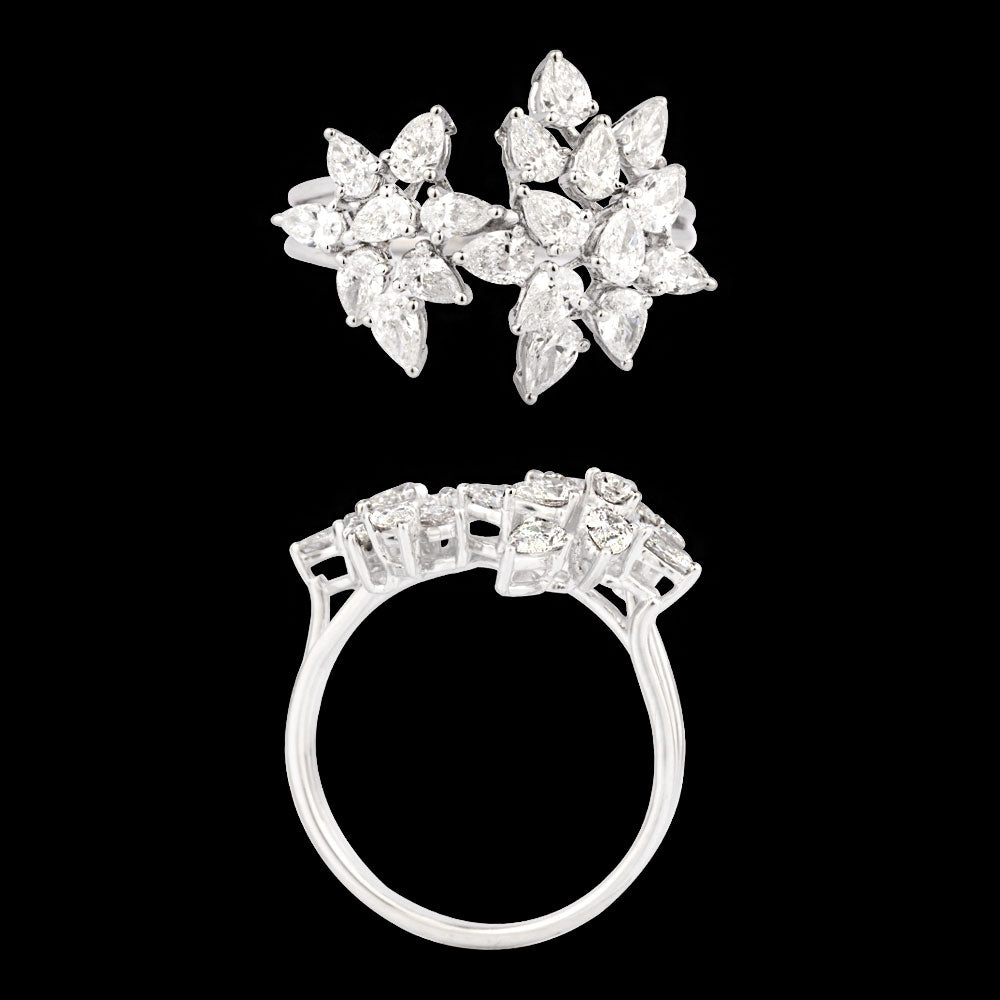 18K White Gold Diamond Ring - 1.16ct VVS-EF