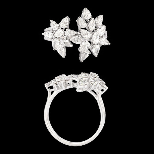18K White Gold Diamond Ring - 1.16ct VVS-EF