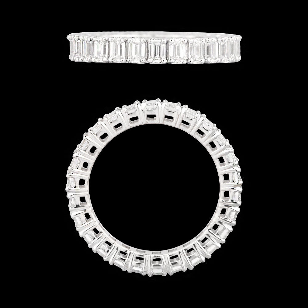 18K White Gold Diamond Ring - 2.16ct VVS-FG