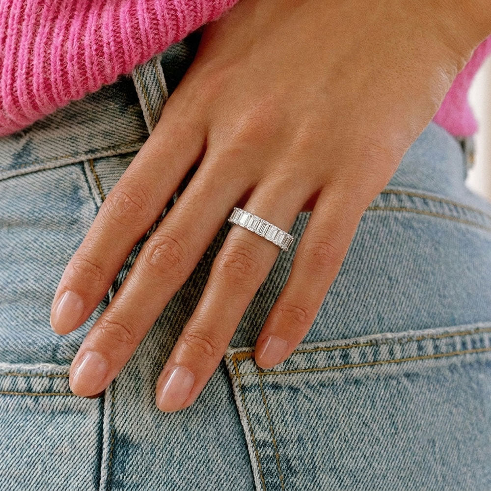 18K White Gold Diamond Ring - 2.16ct VVS-FG