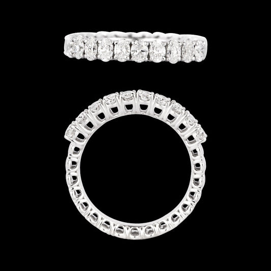 18K White Gold Diamond Ring - 0.83ct VVS-EF