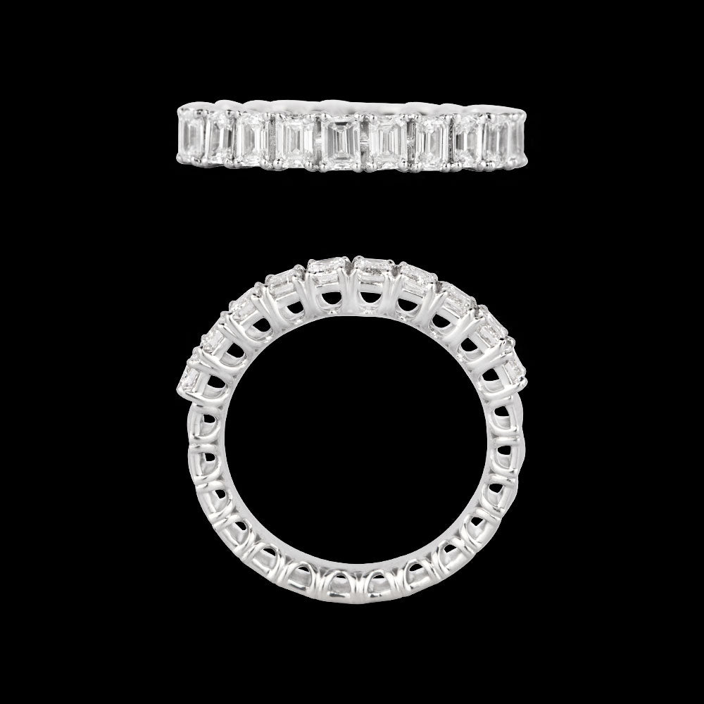 18K White Gold Diamond Ring - 1.17ct VVS-EF
