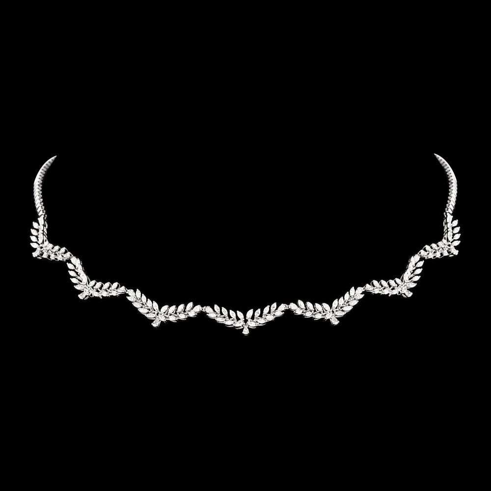 18K White Gold Diamond Necklace - 3.18ct VVS-EF