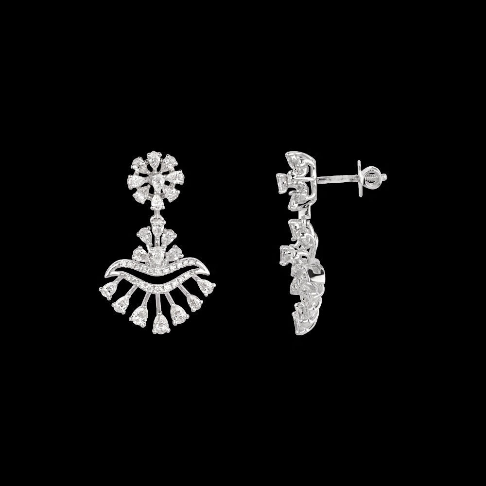 18K White Gold Diamond Jewellery - 1.67ct VVS-EF