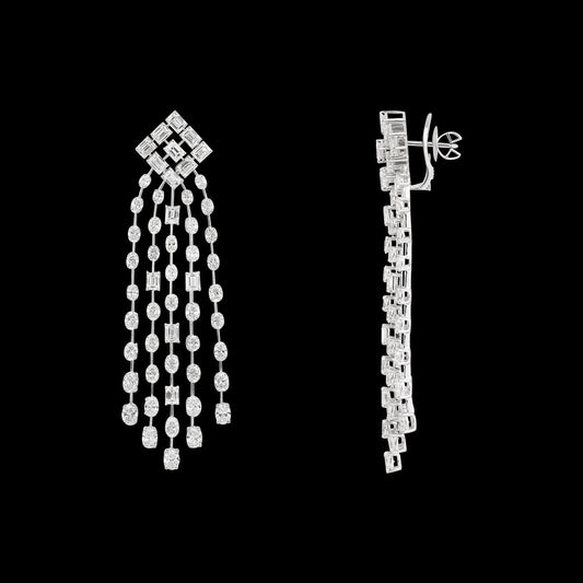 18K White Gold Diamond Jewellery - 23.78ct VVS-VS-GH