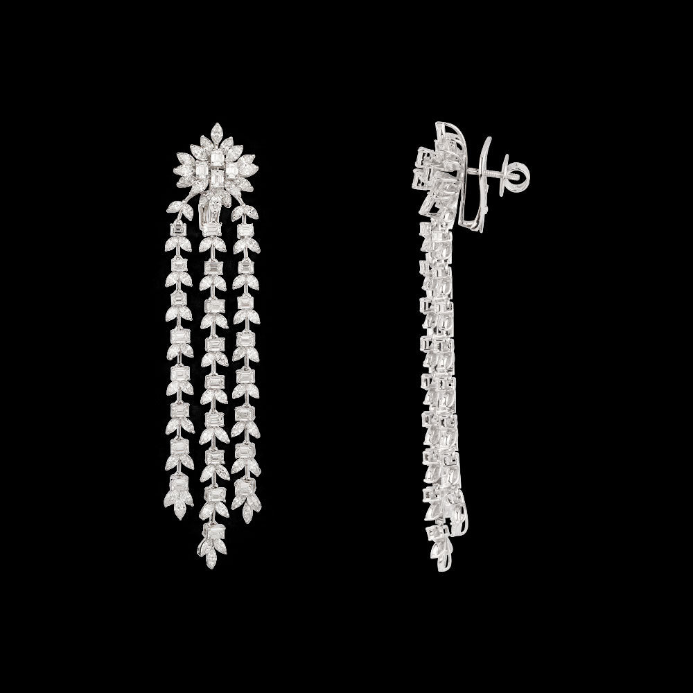 18K White Gold Diamond Jewellery - 13.82ct VVS-EF