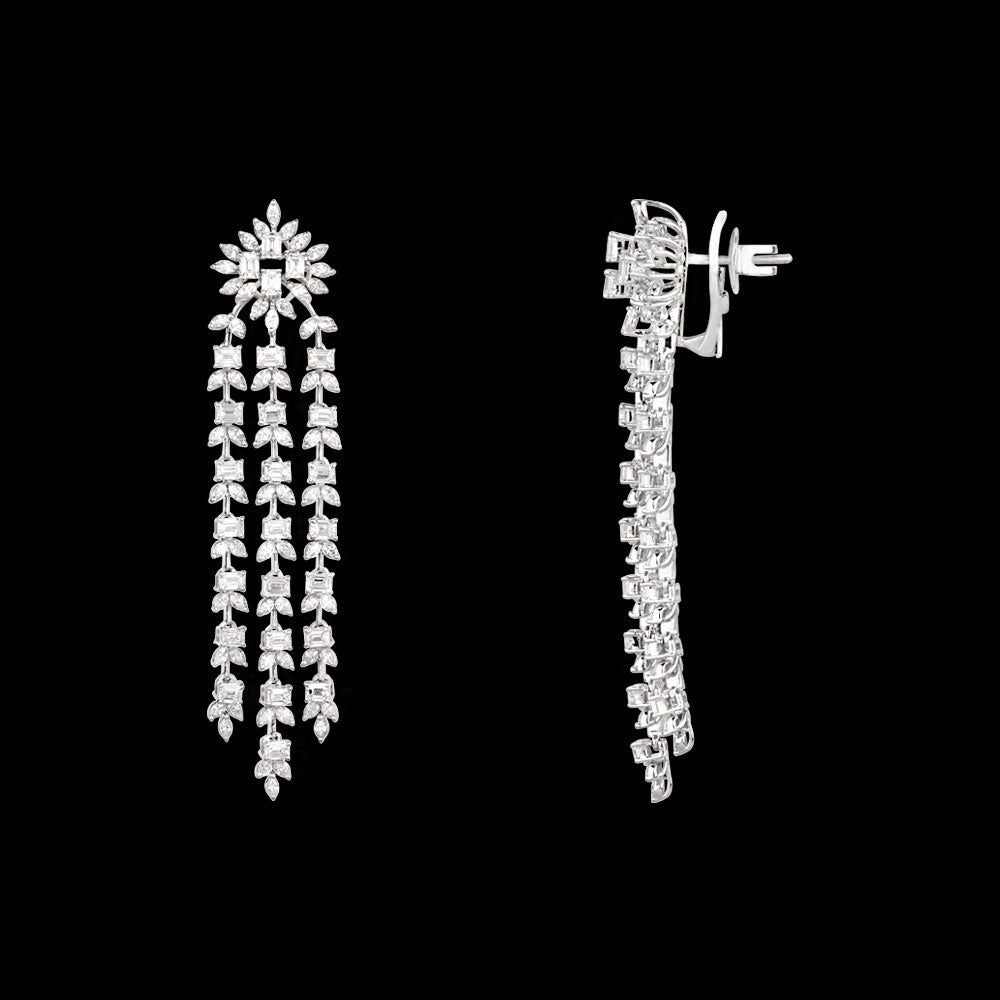 18K White Gold Diamond Jewellery - 6.935ct VVS-EF