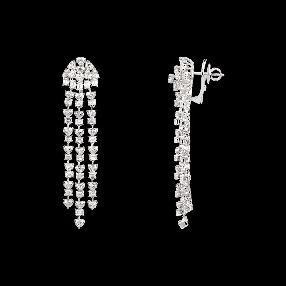 18K White Gold Diamond Jewellery - 12.375ct VVS-EF