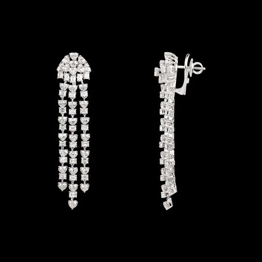 18K White Gold Diamond Jewellery - 12.375ct VVS-EF