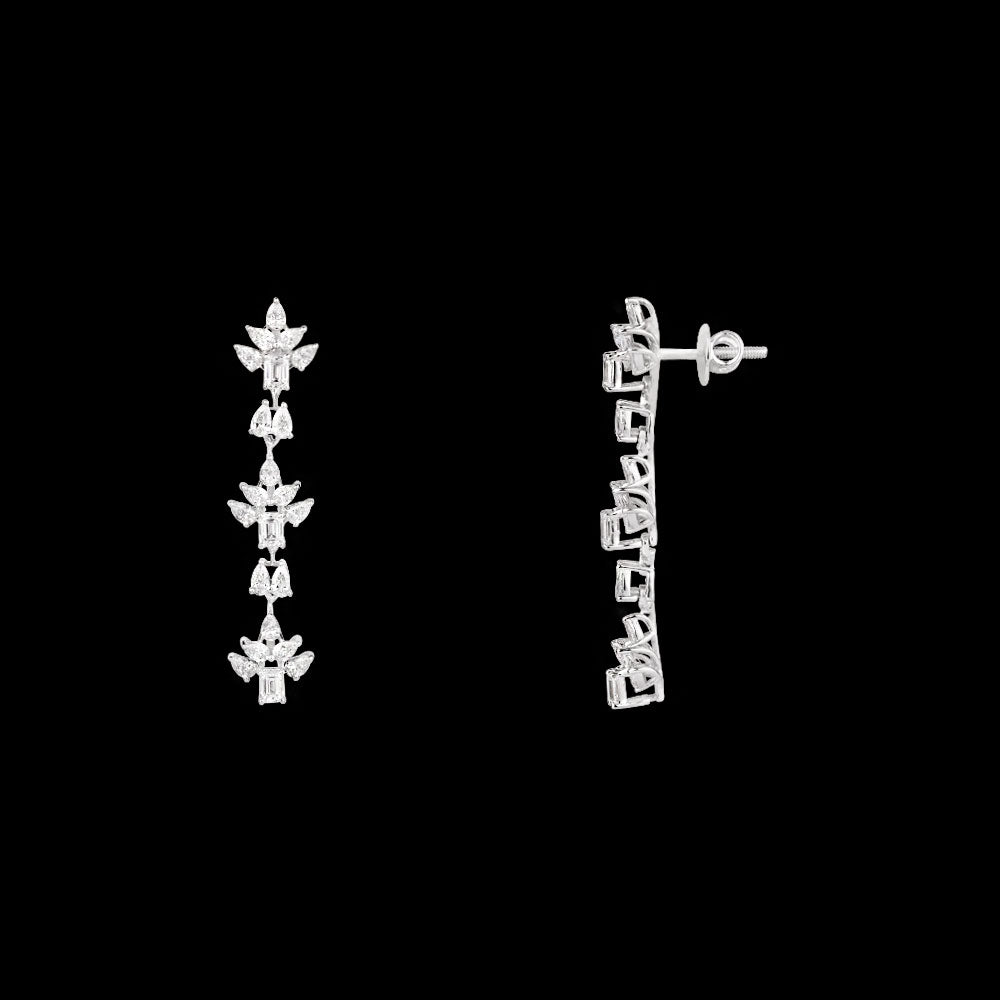 18K White Gold Diamond Jewellery - 2.11ct VVS-VS-EF