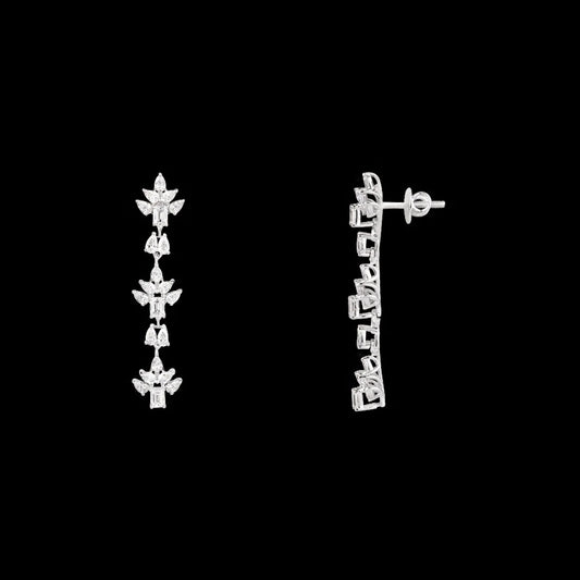 18K White Gold Diamond Jewellery - 2.11ct VVS-VS-EF