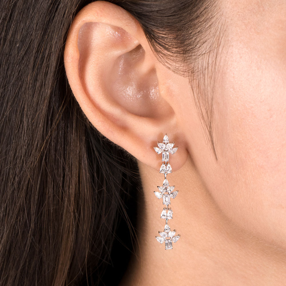 18K White Gold Diamond Jewellery - 2.17ct VVS-EF