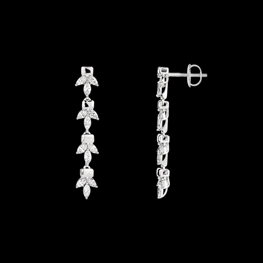 18K White Gold Diamond Jewellery - 0.97ct VVS-EF