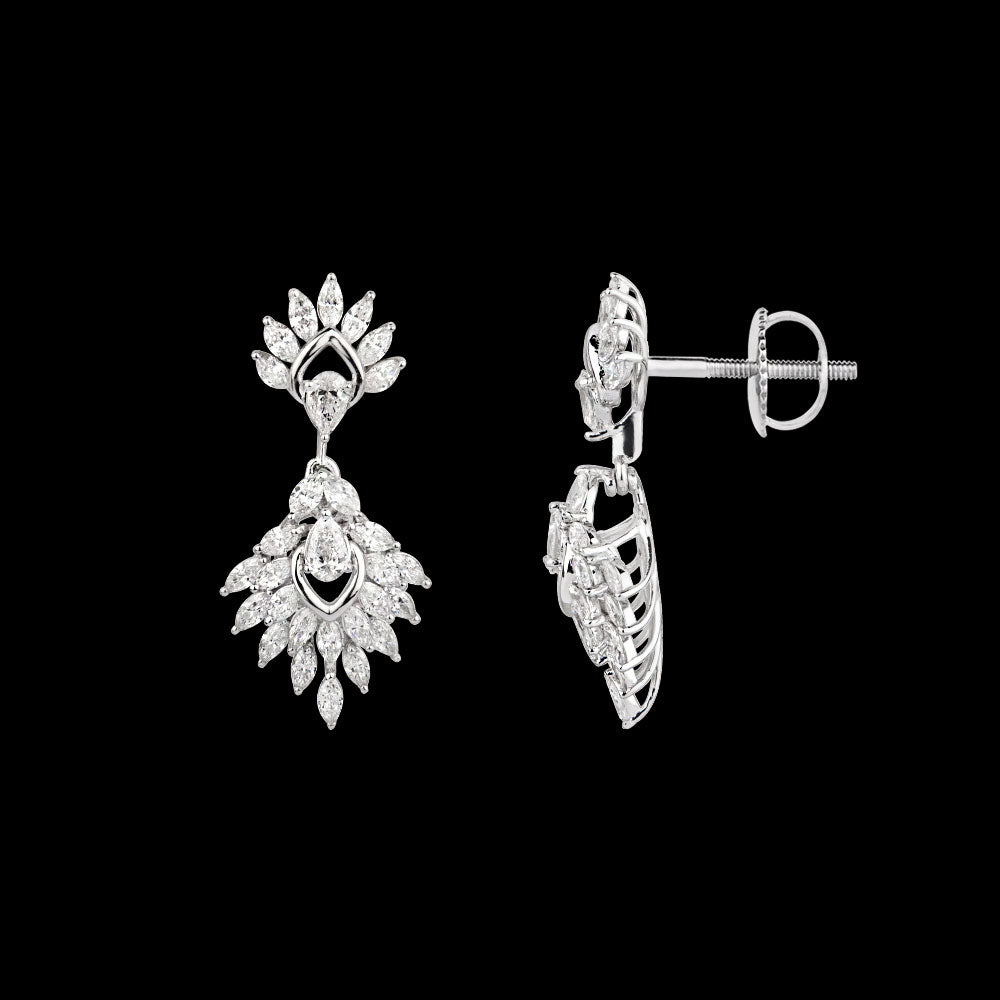 18K White Gold Diamond Jewellery - 1.51ct VVS-EF