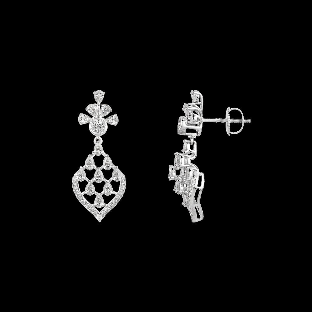 18K White Gold Diamond Jewellery - 1.49ct VVS-EF