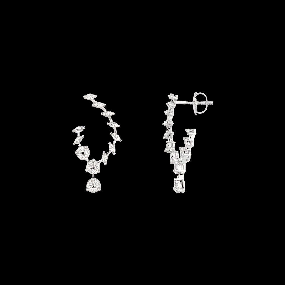 18K White Gold Diamond Jewellery - 1.1ct VVS-EF