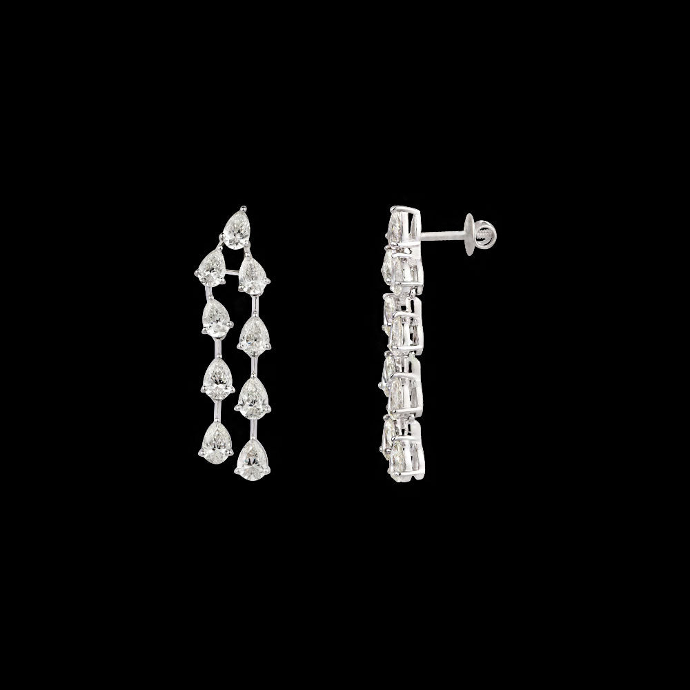 18K White Gold Diamond Jewellery - 6.24ct VVS-VS-IJ