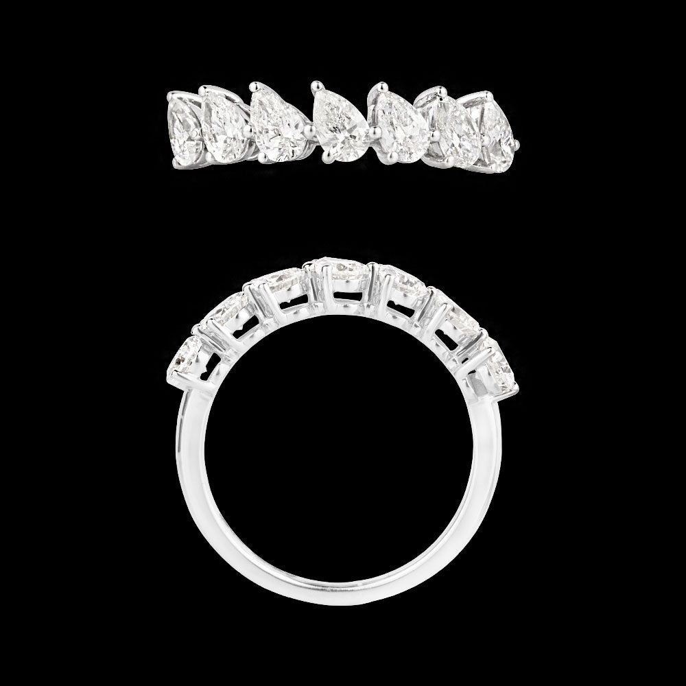 18K White Gold Diamond Ring - 1.346ct VS-SI-HI