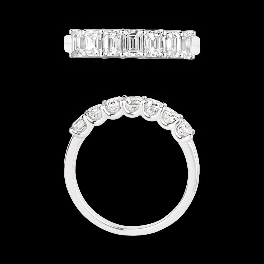 18K White Gold Diamond Ring - 1.351ct VS-SI-HI