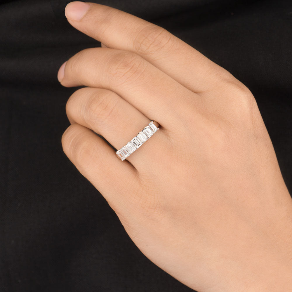 18K White Gold Diamond Ring - 1.351ct VS-SI-HI