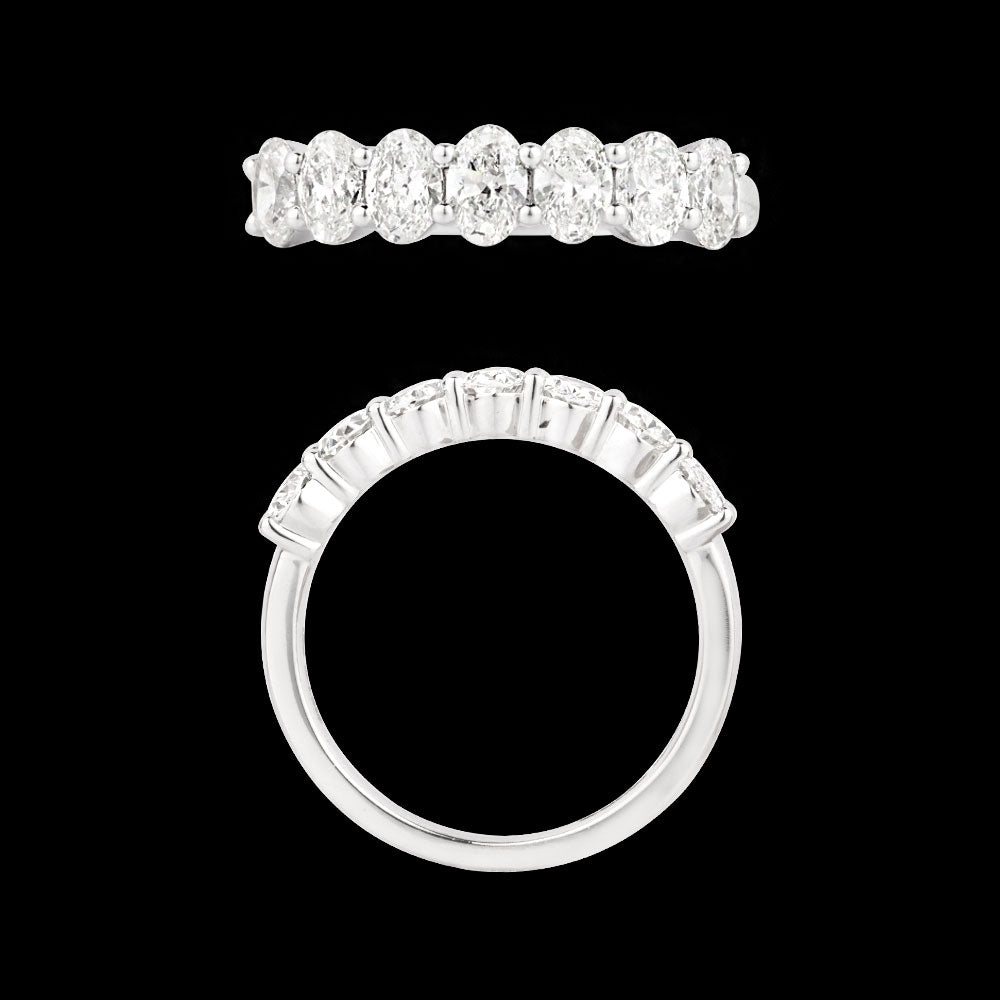 18K White Gold Diamond Ring - 1.319ct VVS-VS-HI