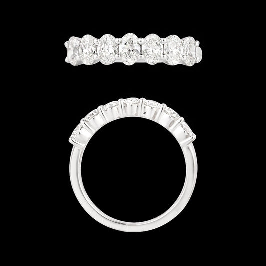 18K White Gold Diamond Ring - 1.319ct VVS-VS-HI