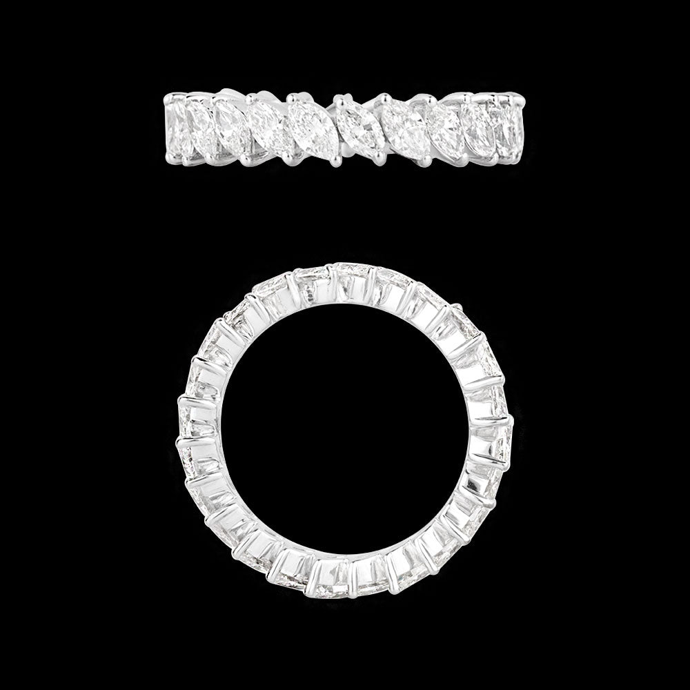 18K White Gold Diamond Ring - 2.447ct VS-SI-HI