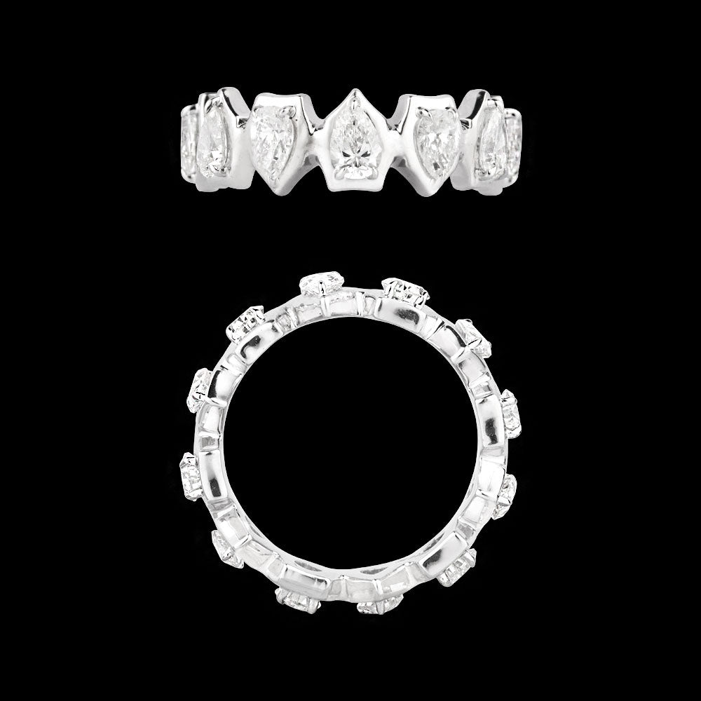 18K White Gold Diamond Ring - 2.213ct VS-SI-HI