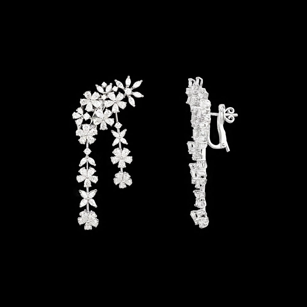 18K White Gold Diamond Jewellery - 10.073ct VVS-VS-FG