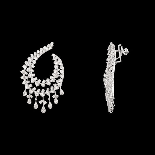 18K White Gold Diamond Jewellery - 18.834ct VS-SI-GH