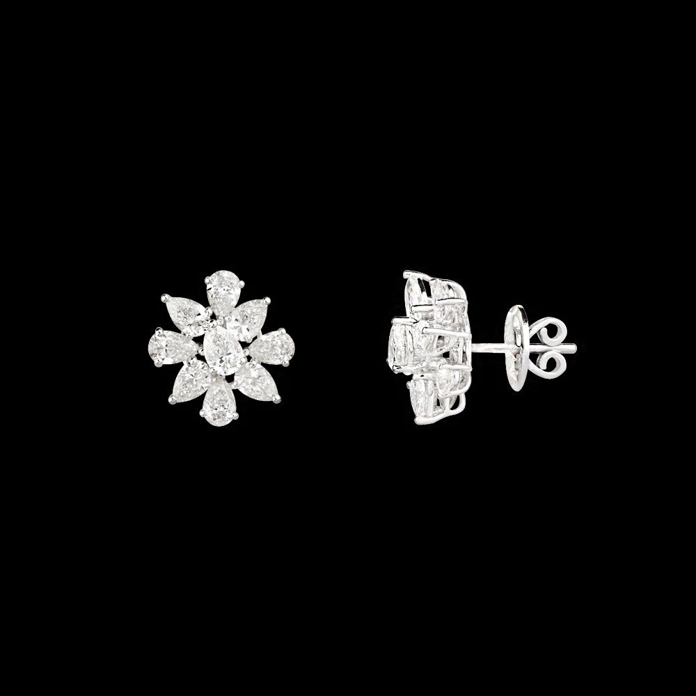 18K White Gold Diamond Jewellery - 4.628ct VVS-VS-GH