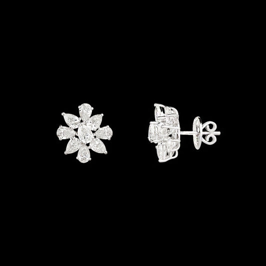 18K White Gold Diamond Jewellery - 4.628ct VVS-VS-GH