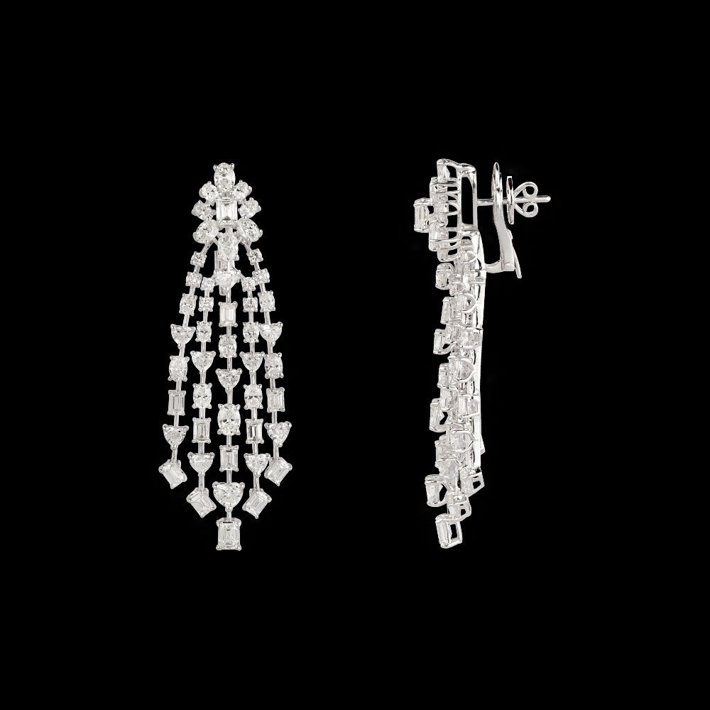 18K White Gold Diamond Jewellery - 20.783ct VS-SI-FGH