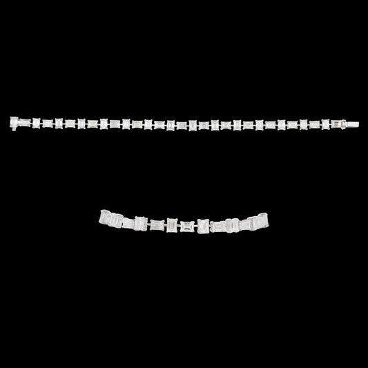 18K White Gold Diamond Bracelet - 14.91ct VS-SI-HI