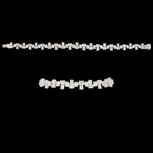 18K Yellow Gold Diamond Bracelet - 16.8ct VVS-VS-HI