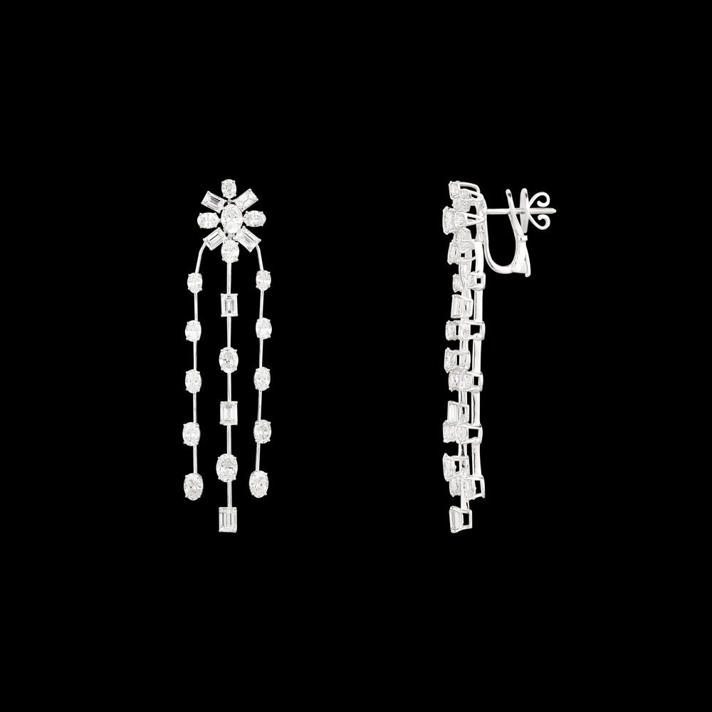 18K White Gold Diamond Jewellery - 11.93ct VS-SI-HI
